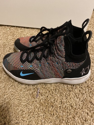 Men’s Nike Rainbow KDXI Shoes - 5.5Y GENTLY USED
