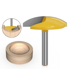 1 Pcs Bowl Router Bit - Radius: 1.65", Diameter: 1-3/4" - 1/4" Shank
