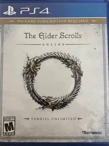 The Elder Scrolls Online Playstation 4 Gold Edition PS4 2016 PS4