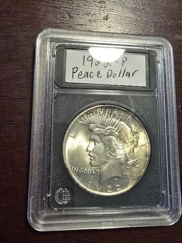1922 P Unc. Peace Silver Dollar