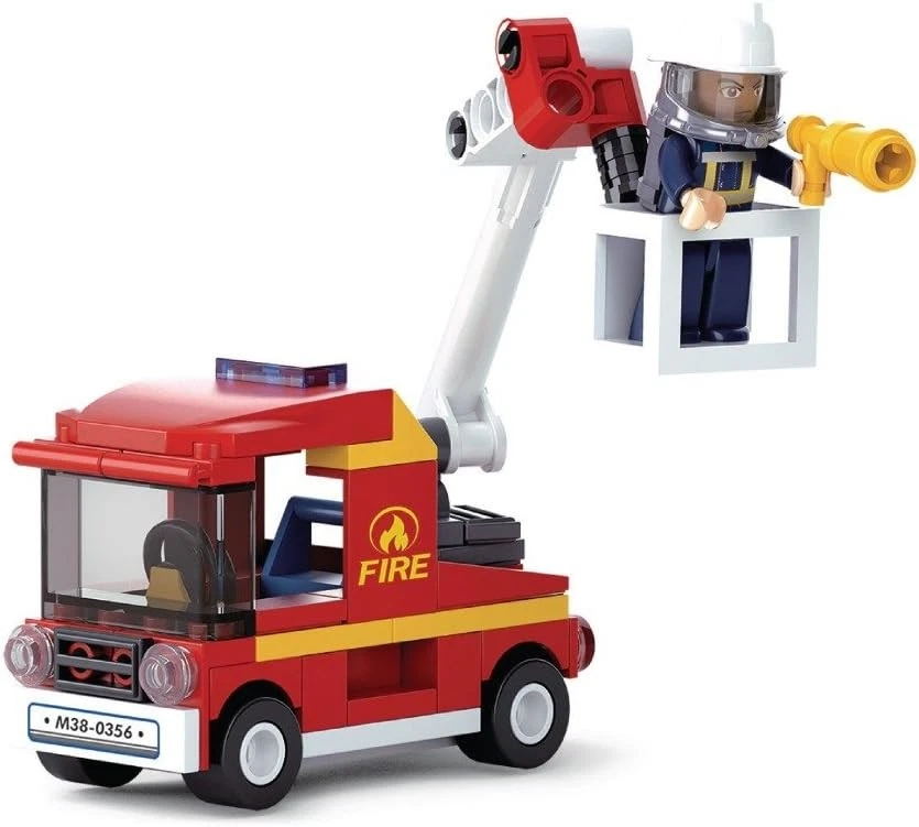 Sluban M38-B0622A Small Fire Aerial Ladder 82 Pcs, Multi-Colors - Image 2 of 3
