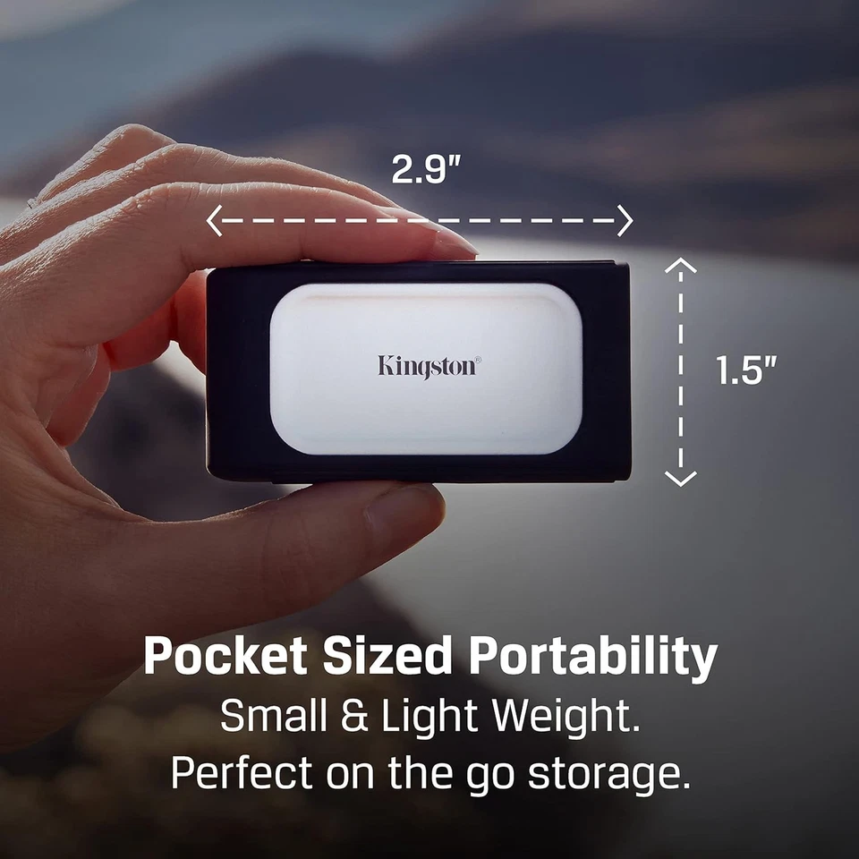 Kingston XS2000 4TB - External SSD - USB Type-C 3.2 Gen 2x2 - Portable Drive - U - Image 4 of 4