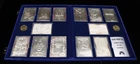 1994 Star Trek Next Generation Silver Cinema Art 13 1 oz Silver Bars in Case