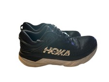 Hoka One One Womens Bondi 7 1110519 BWHT Black Running Shoes Sneakers Size 9