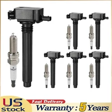 6X Ignition Coil & Iridium Spark Plug Kit For  2013-2017 Ram 1500 3.6L V6 UF648