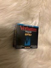 Verbatim DataLife Diskettes MF 2HD IBM Formatted 3.5" 1.44MB 10-Pack 87410 90mm