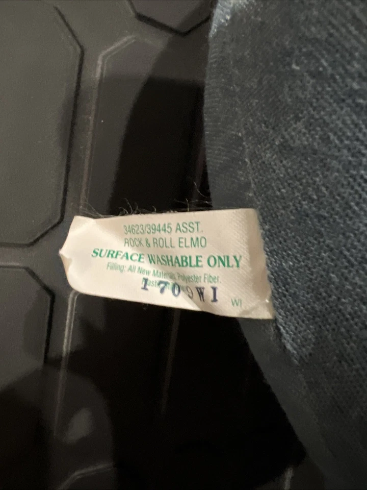 De colección Sesame Street Rock & Roll Elmo 1998 Tyco Toys probado y funcionando excelente Foto 3 de 3
