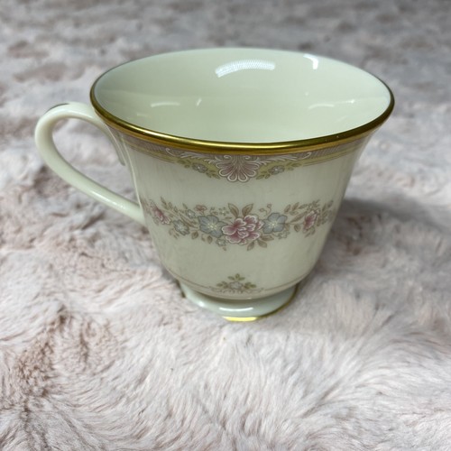 Lenox Chesapeake 5 pezzi set posto fine Cina Biege floreale rosa con bordo oro - Foto 16 di 20