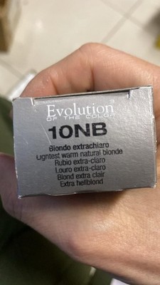 10NB lightest warm natural blonde Alfaparf milano evolution hair color 60ml