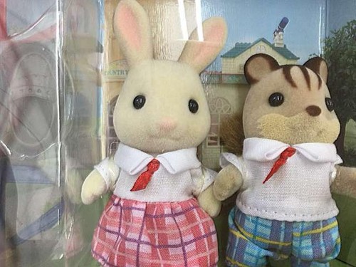 Epoch S-56 Sylvanian Families Fun School Set Excellent - Picture 7 of 12