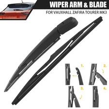 Rear Windscreen Wiper Arm & Blade for Vauxhall Zafira Tourer Mk3 2011-2019 35cm