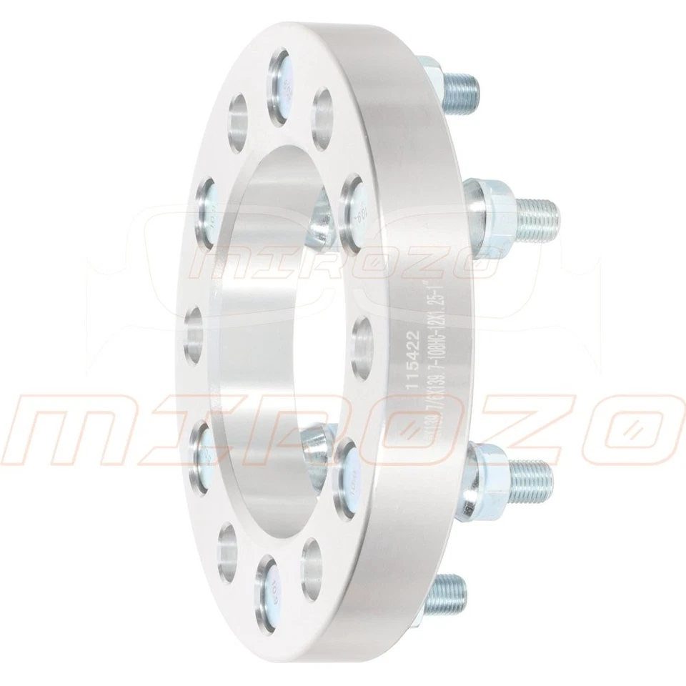 (4) Колесные распорки 25 мм 6x5,5 1 дюйм 12x1,25 для Nissan Armada Xterra Frontier - Изображение 4 из 4