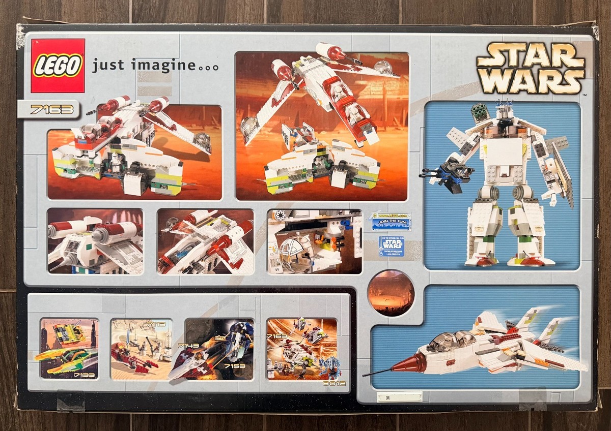 LEGO STAR WARS 7163 Republic Gunship ~ New in Sealed Box