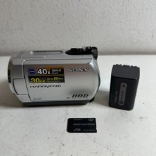 Sony Handycam DCR-SR42 Silver 2000x Digital Zoom 2.5" Touchscreen HDD Camcorder