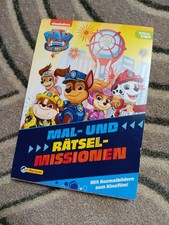 Paw Patrol Buch Besch&auml;ftigung Lernbuch Malen *Neu*