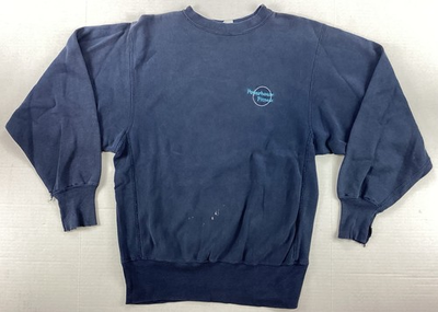 #ad Vintage Powerhouse Fitness Sweatshirt Champion Reverse Weave USA 80s 90s Gym $36.00