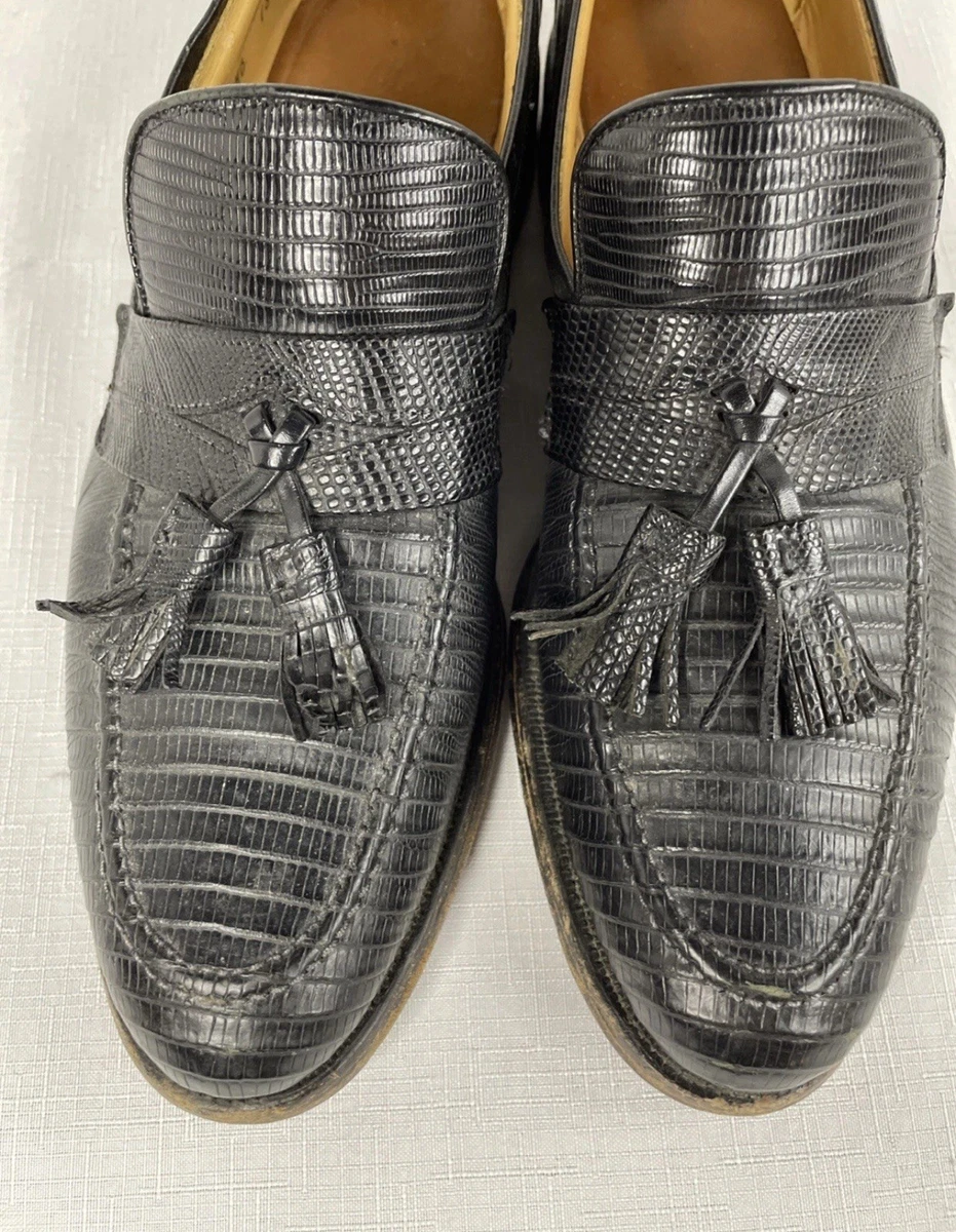 Animal Print Black Dress Shoes for Men for sale | eBay display picture 1