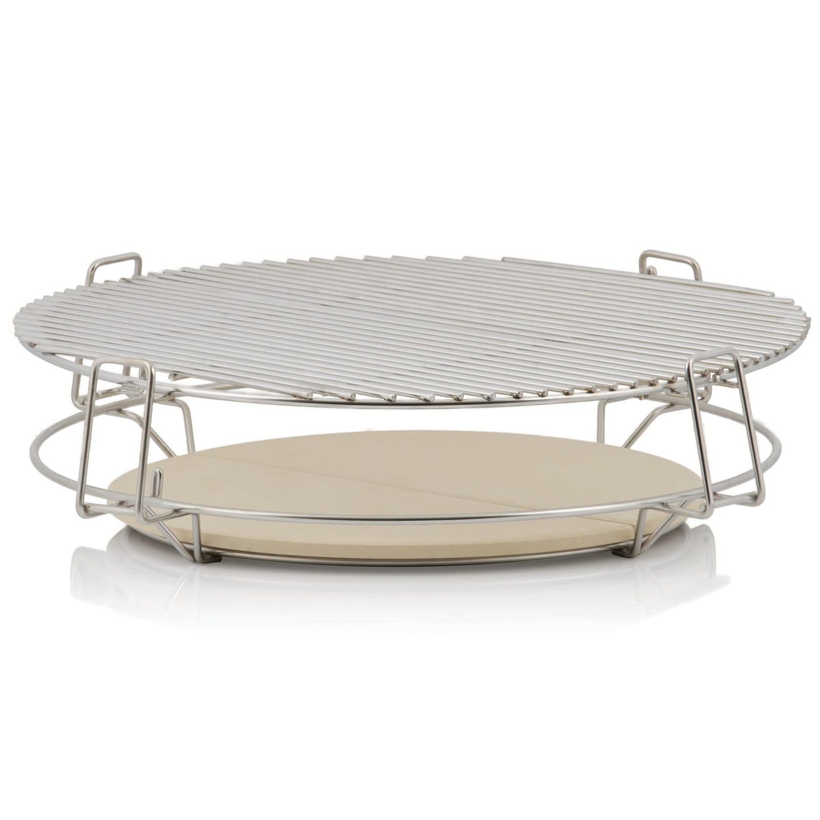 Sistema Affumicatura Barbecue 57cm | Kit Acciaio Inox Griglia 54cm