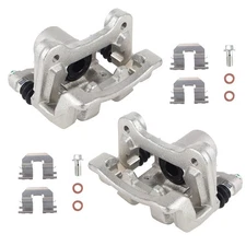 KUSATEC 19B6456 19B6457 Rear Disc Brake Caliper with Bracket fit for 2011-201...