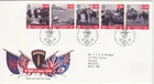 GB Stamps First Day Cover 50th Anniversary of D Day, WWII, military SHS 1994