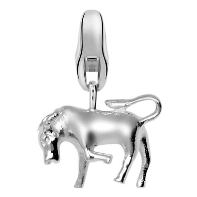 Dream Charms Damen Charm Anhänger echt Silber rhodiniert Sternzeichen Stier