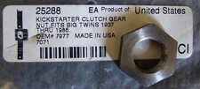 CUSTOM CHROME 252-88 KICK STARTER CLUTCH GEAR NOS 