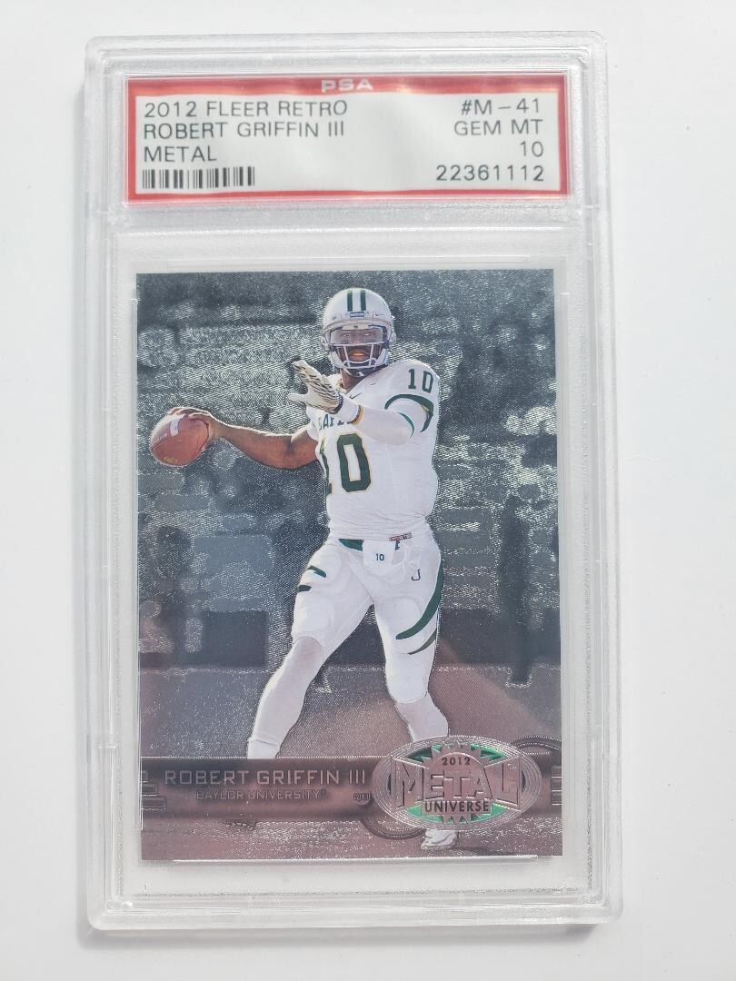 Robert Griffin III Fleer Retro Metal #M41 Base