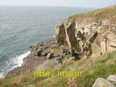 Foto 6x4 Ledge bei Tilly Whim Caves Swanage c2003