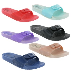womens jelly slides