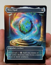 Mox Opal Proxy Card with Custom designed art