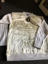 Vintage 90’s NOS Russo Wear Sweater With Matching Beanie NWT Size XL