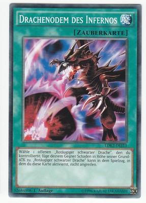 YU-GI-OH Drachenodem des Infernos Common LDK2-DEJ23 NEU!