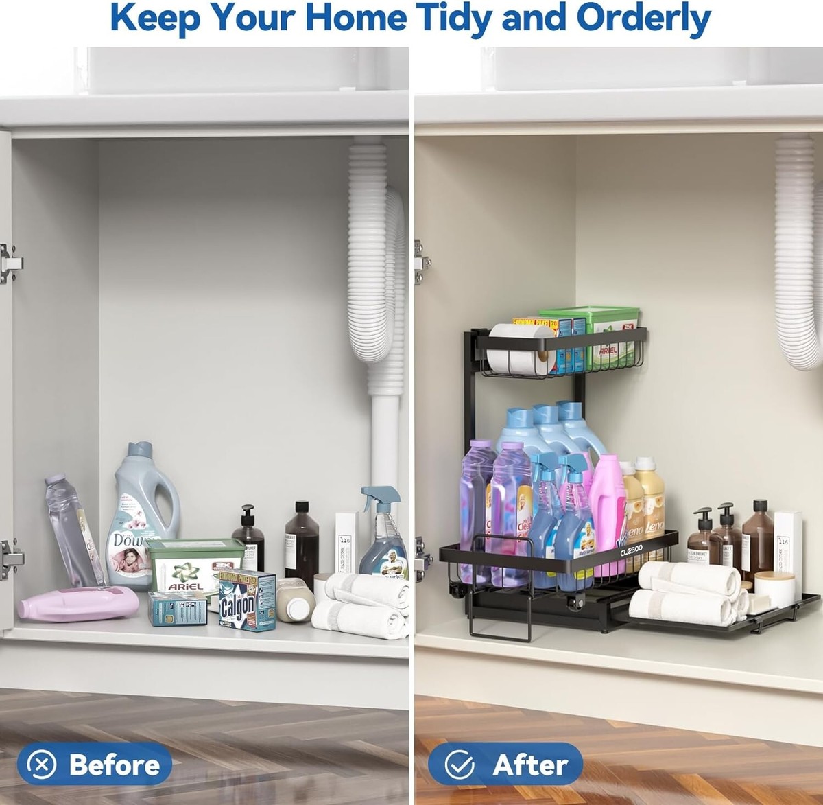 Organizzatore Cassetti Cucina - 2 Pezzi Pratici Per Spezie E Dispensa - Foto 10