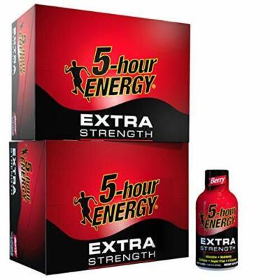 5-Hour Energy Shot, Extra Strength Berry, 1.93 oz. 96  bottles