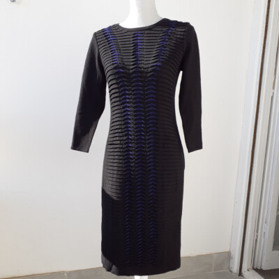 KAREN MILLEN black and blue dress | eBay KAREN MILLEN black and blue dress | eBay