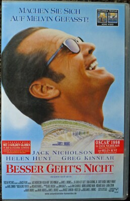 Besser geht's nicht - Spielfilm - VHS Video Kassette Stereo deutsch