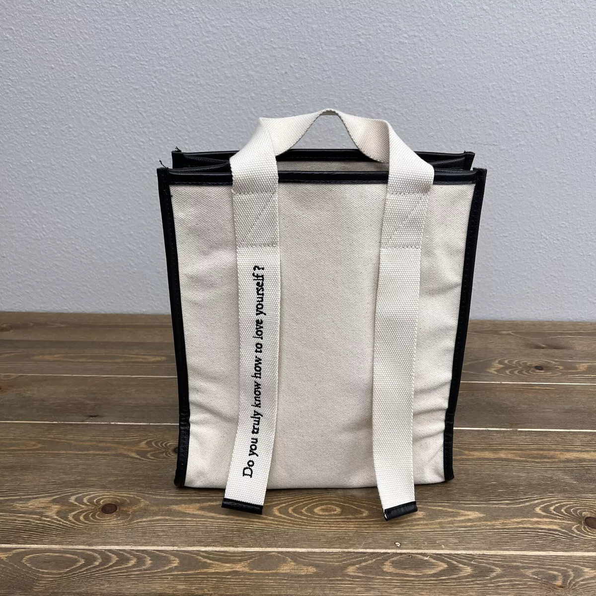 Zara clearance canvas tote