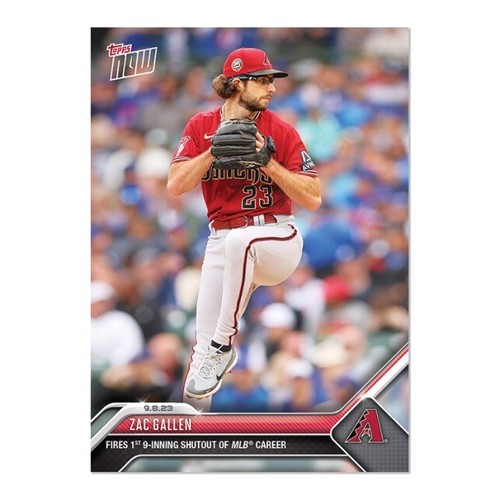 2023 Topps Now 832 Zac Gallen