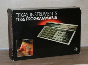 Calculatrice Texas Instruments Ti-66 1983 vintage collector