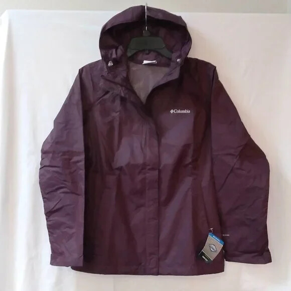 Columbia Women's Timber Pointe II Jacket Small Black Cherry PURPLE XL0758-522 image 2