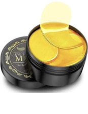 Under Eye Patches - 30 Pairs - 24K Gold Eye Mask- Puffy Eyes & Dark Circles 