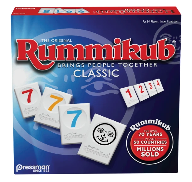 Rummikub by Pressman - Classic Edition - The Original Rummy Tile Game, Blue - Image 2 of 4