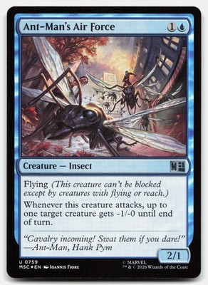 Ant-Man's Air Force 759 MSC Magic: The Gathering U Foil NM