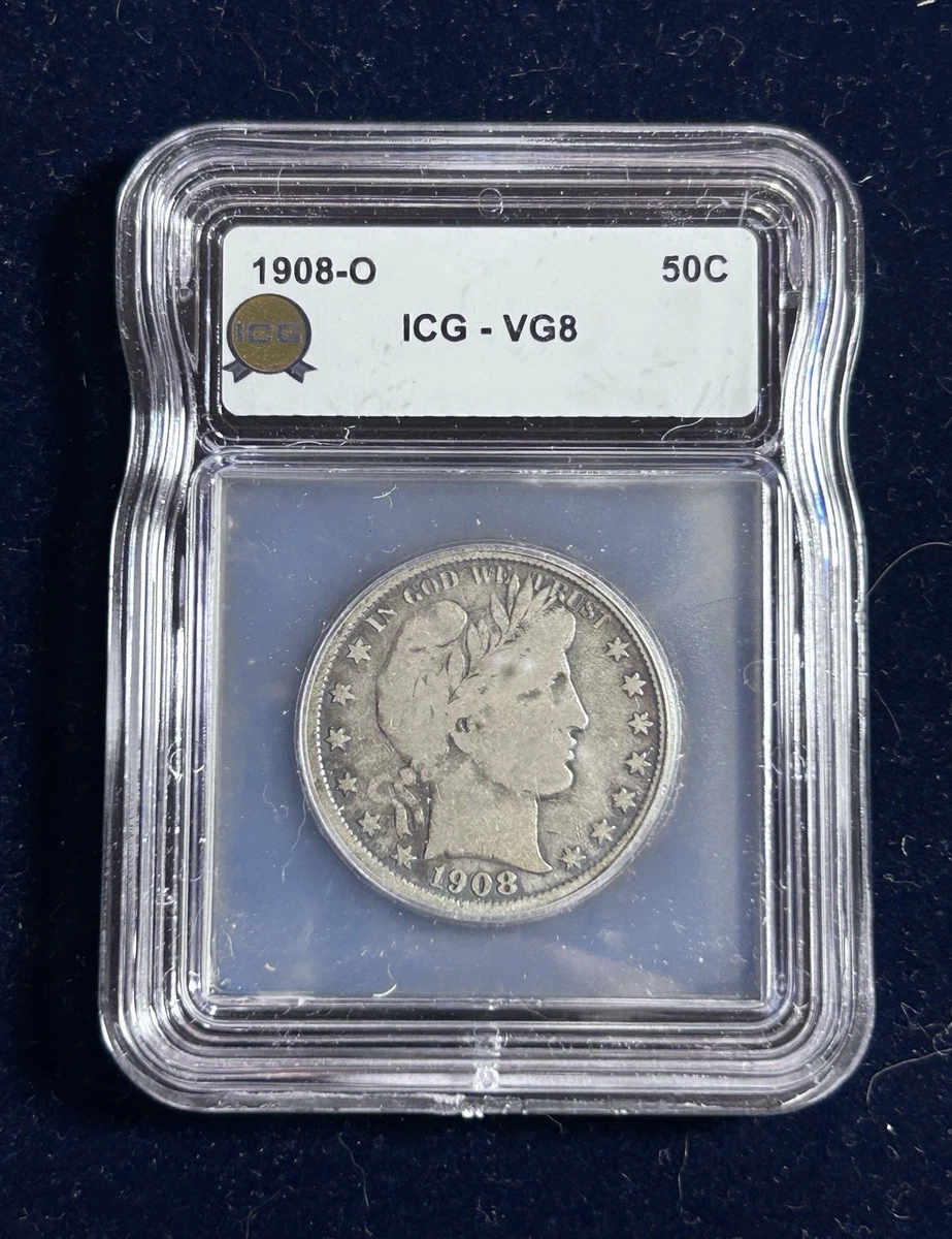 Grade VG 8 Barber Half Dollars (1892-1915) for sale | eBay