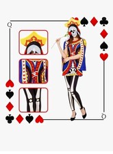 BAYLAY Halloween Costume Queen Women Size Large NWT