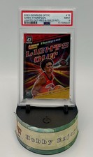 2023-24 Donruss Optic Amen Thompson Lights Out Red Gold Scope SP RC /99 - PSA 9
