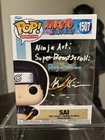 Funko Pop! Sai #1507 Naruto shippuden signed by Benjamin Diskin