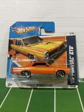 Hot Wheels '65 Pontiac GTO Orange 1:64 Scale Street Beasts 11 SHORT CARD