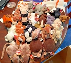 TY Beanie Babies LOT Cats, Dogs, & Animals ~ Vintage ~ Smoke Free Home