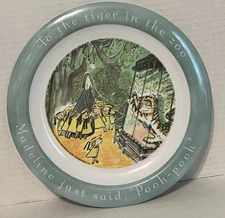 MADELINE to the Tiger in the Zoo Children's Melamine Plate by Selandia Zak RARE